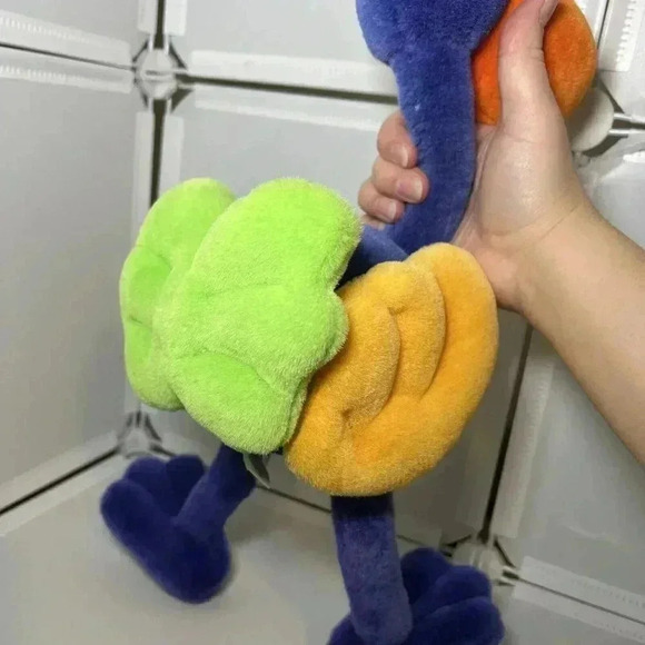 FRIEDRICH W. HEYE VERLAG Germany 1995 Plush 14.5” Purple Green DoDo Bird Stuffed - Picture 3 of 4